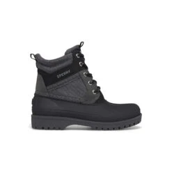 Sperry Top-Sider Big Kid's Storm Hopper Boot Black/Grey