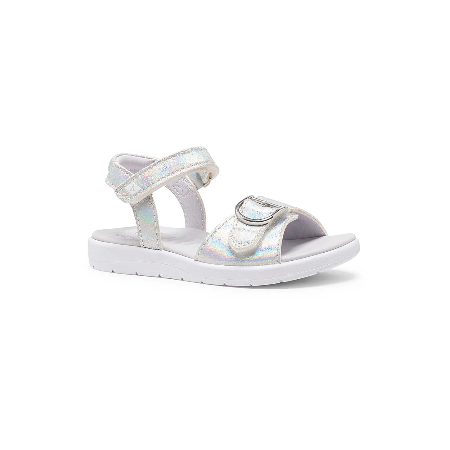 Sperry Top-Sider Little Kid's Galley PLUSHWAVE™ Sandal Silver 4 Sperry Top-Sider Little Kid's Galley PLUSHWAVE™ Sandal Silver - Image 2