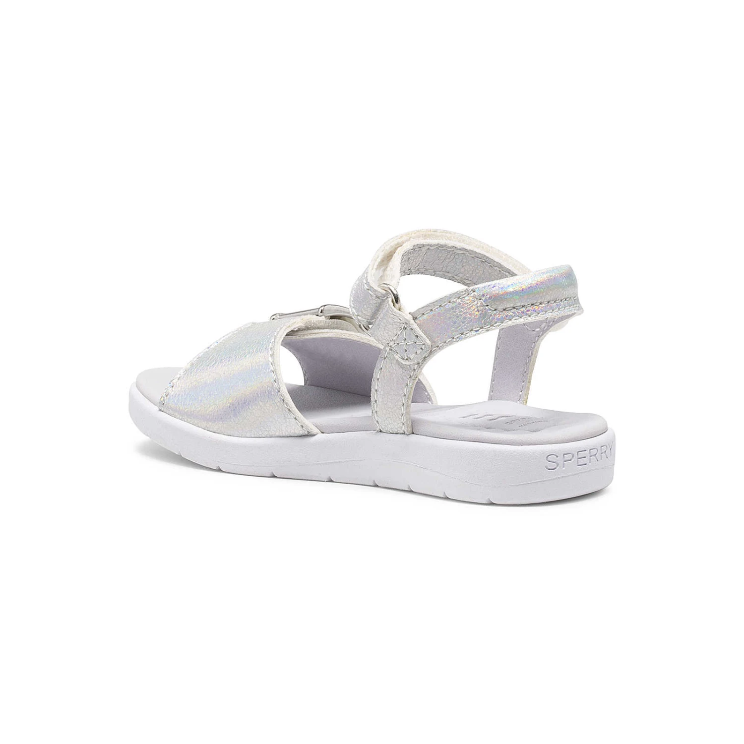 Sperry Top-Sider Little Kid's Galley PLUSHWAVE™ Sandal Silver 5 Sperry Top-Sider Little Kid's Galley PLUSHWAVE™ Sandal Silver - Image 3