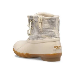 Sperry Top-Sider Little Kid's Saltwater Metallic Camo Duck Boot Oat -Sperry Top-Sider Sales STL165412 02