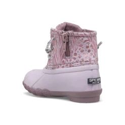 Sperry Top-Sider Big Kid's Saltwater Junior Duck Boot Elderberry -Sperry Top-Sider Sales STL166421 225