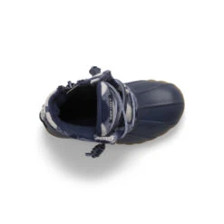 Sperry Top-Sider Little Kid's Saltwater Junior Duck Boot Navy Plaid -Sperry Top-Sider Sales STL166566 TOP 71 1