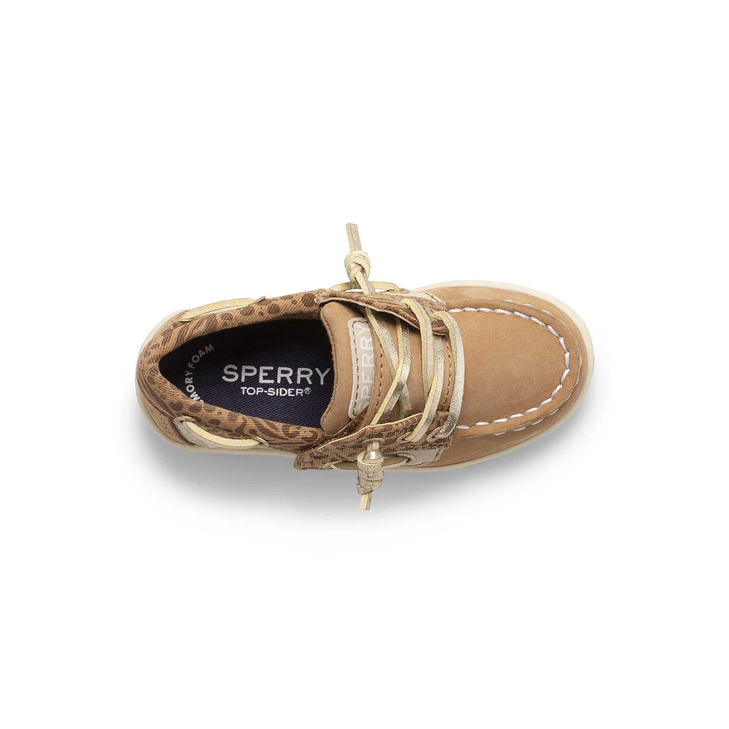 Sperry Top-Sider Little Kid's Songfish Junior Boat Shoe Champagne 7 Sperry Top-Sider Little Kid's Songfish Junior Boat Shoe Champagne - Image 5