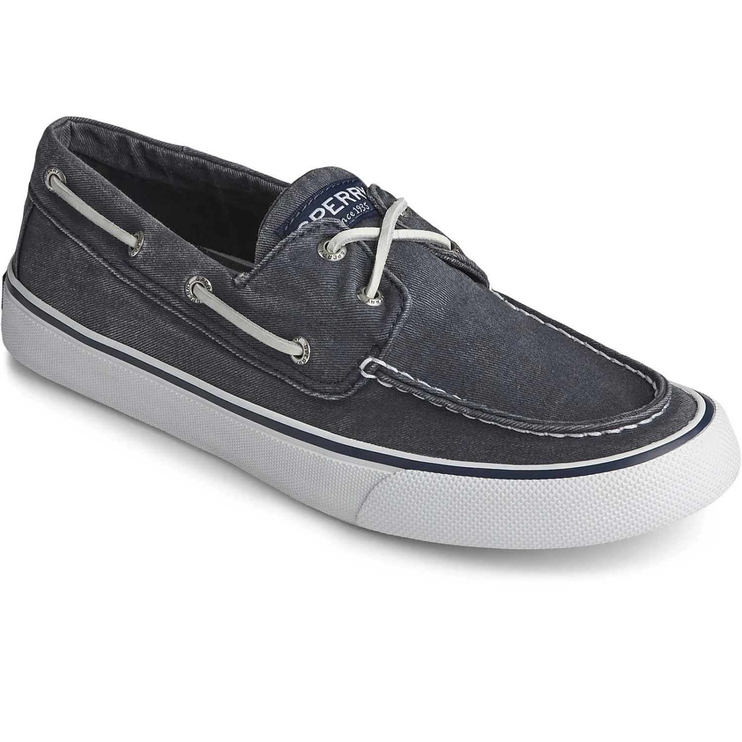 Sperry Top-Sider Men's Bahama II Sneaker Salt Washed Navy 4 Sperry Top-Sider Men's Bahama II Sneaker Salt Washed Navy - Image 2