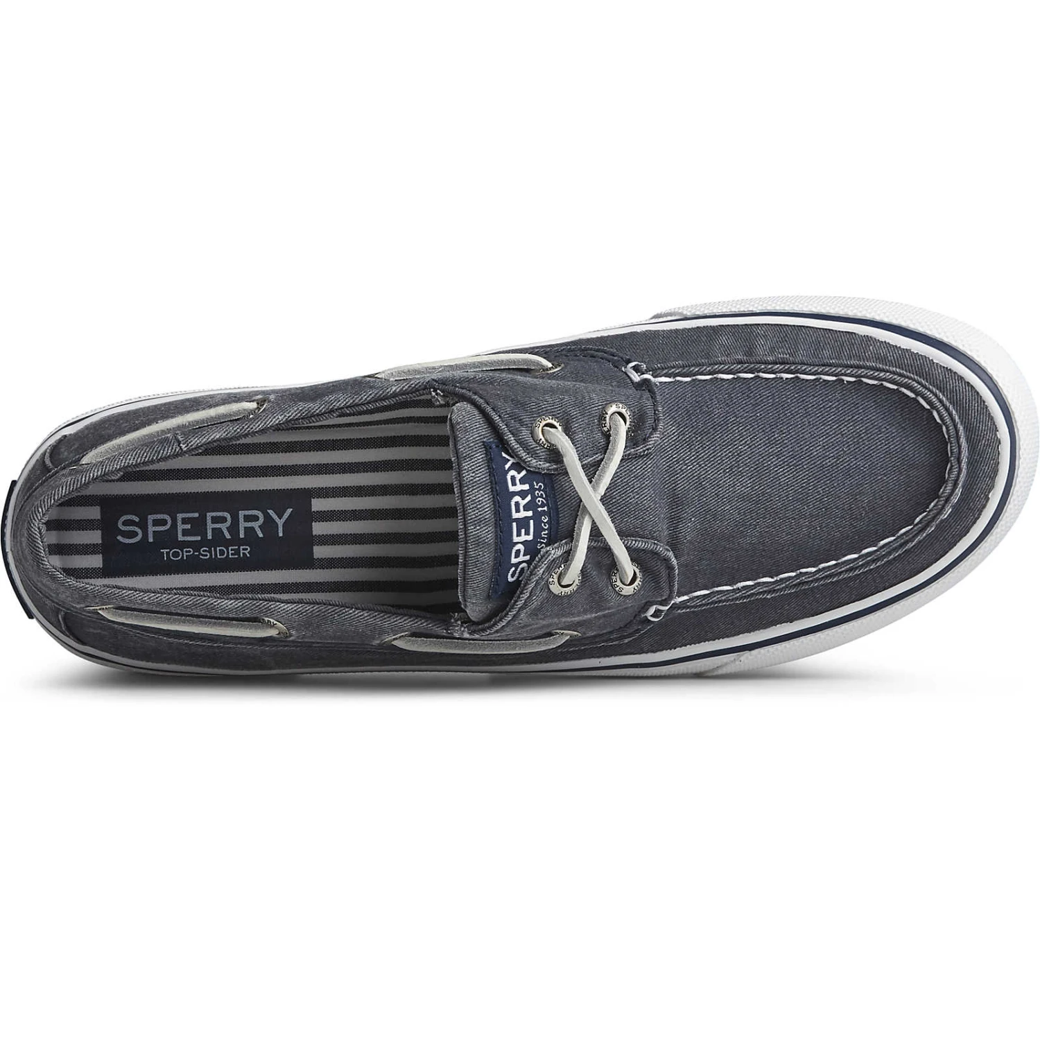 Sperry Top-Sider Men's Bahama II Sneaker Salt Washed Navy 7 Sperry Top-Sider Men's Bahama II Sneaker Salt Washed Navy - Image 5