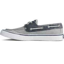 Sperry Top-Sider Men's Bahama II Sneaker Salt Washed Grey/Navy -Sperry Top-Sider Sales STS22018 180