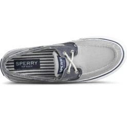 Sperry Top-Sider Men's Bahama II Sneaker Salt Washed Grey/Navy -Sperry Top-Sider Sales STS22018 TOP