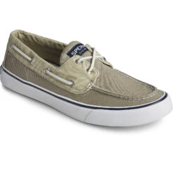 Sperry Top-Sider Men's Bahama II Sneaker Salt Washed Oyster/Khaki -Sperry Top-Sider Sales STS22019