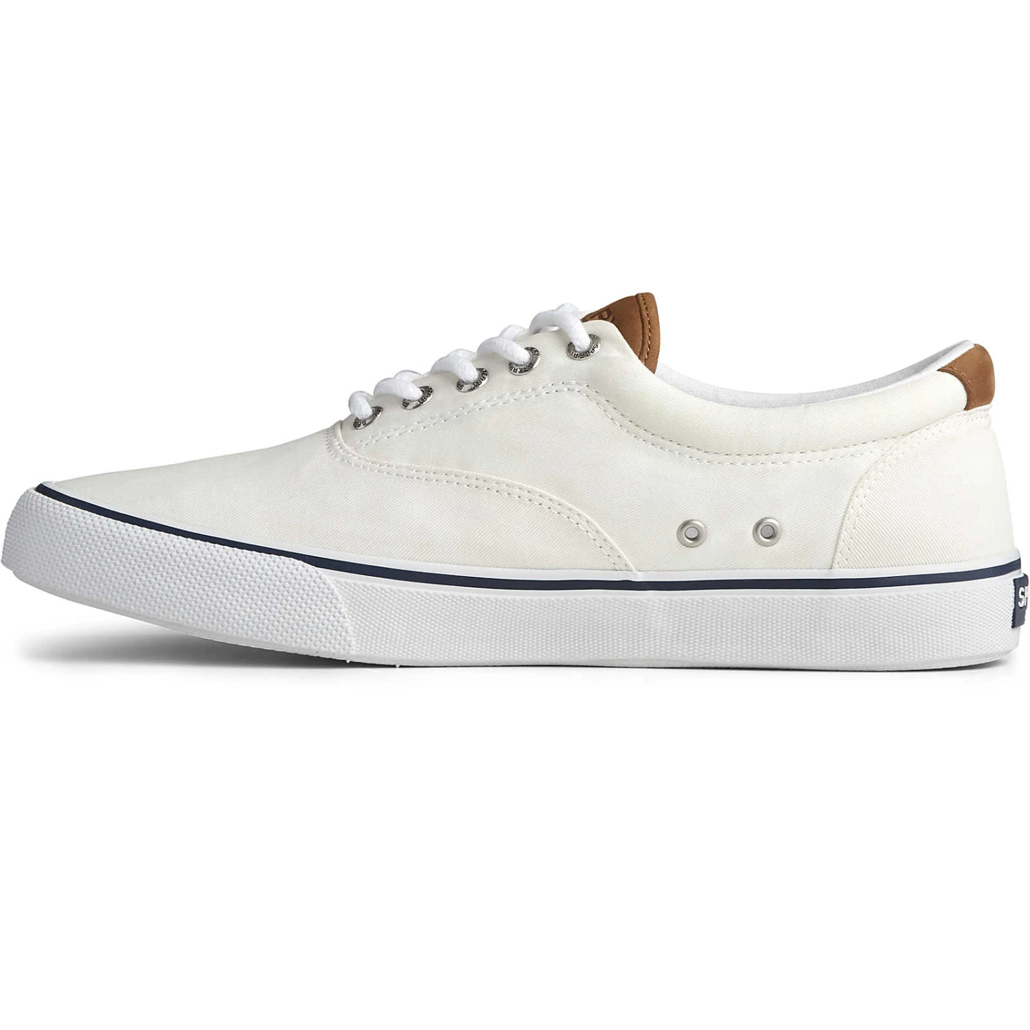 Sperry Top-Sider Men's Striper II CVO Sneaker Salt Washed White 6 Sperry Top-Sider Men's Striper II CVO Sneaker Salt Washed White - Image 4