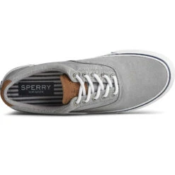 Sperry Top-Sider Men's Striper II CVO Sneaker Salt Washed Grey -Sperry Top-Sider Sales STS22045 TOP