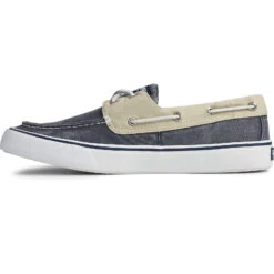 Sperry Top-Sider Men's Bahama II Sneaker Salt Washed Navy/Khaki -Sperry Top-Sider Sales STS22394 180