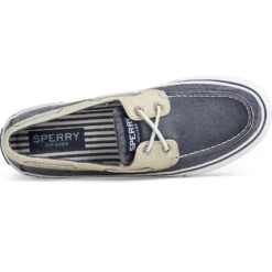 Sperry Top-Sider Men's Bahama II Sneaker Salt Washed Navy/Khaki -Sperry Top-Sider Sales STS22394 TOP