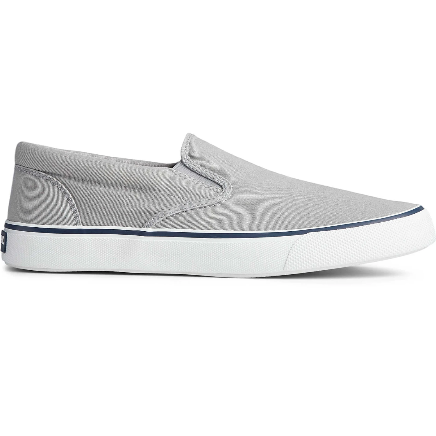 Sperry Top-Sider Men's Striper II Slip On Sneaker Grey 3 Sperry Top-Sider Men's Striper II Slip On Sneaker Grey