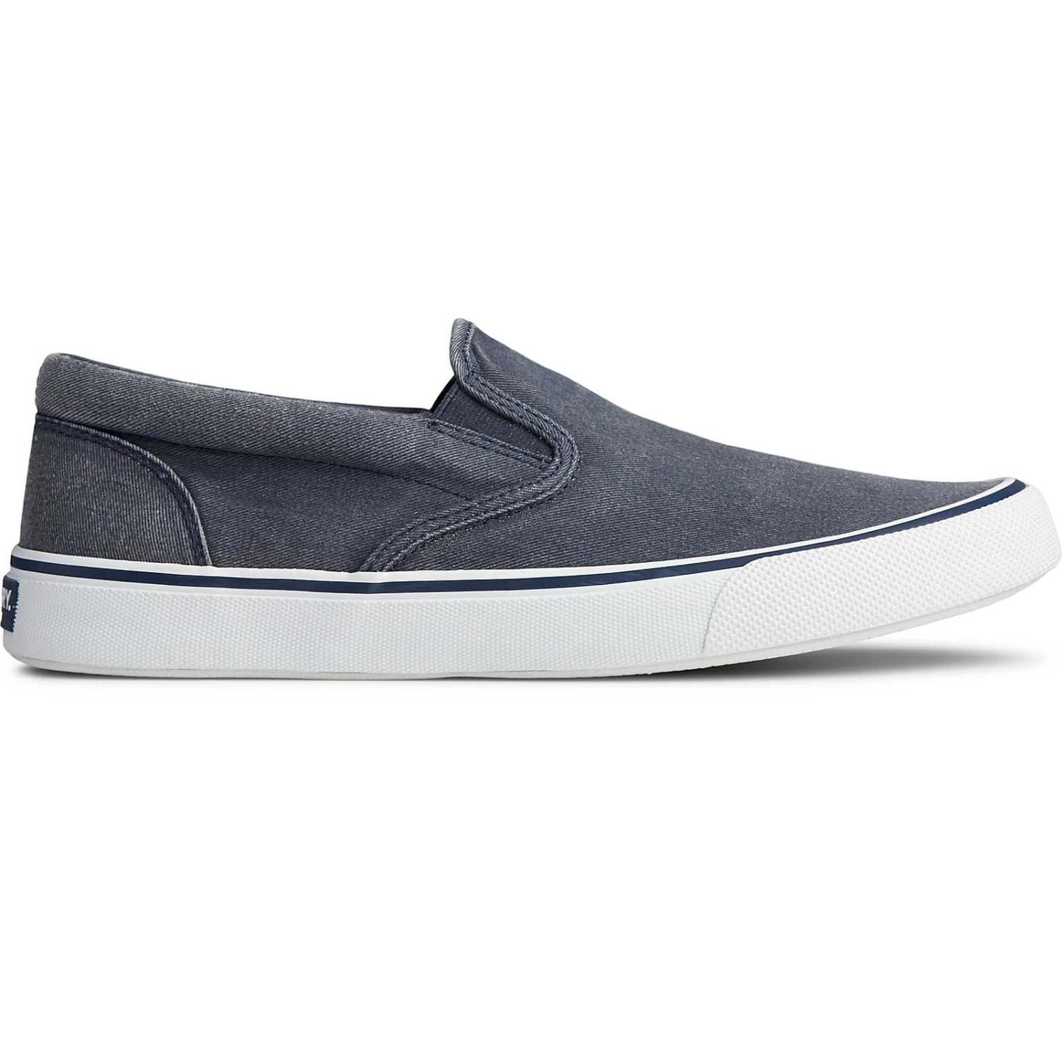 Sperry Top-Sider Men's Striper II Slip On Sneaker Navy 3 Sperry Top-Sider Men's Striper II Slip On Sneaker Navy