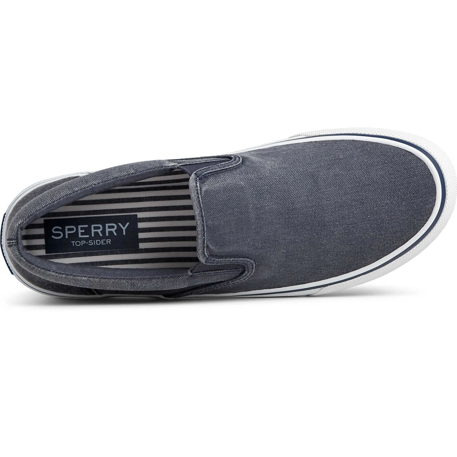 Sperry Top-Sider Men's Striper II Slip On Sneaker Navy 7 Sperry Top-Sider Men's Striper II Slip On Sneaker Navy - Image 5