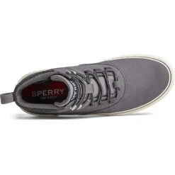 Sperry Top-Sider Men's Striper Storm Sneaker Boot Grey Suede -Sperry Top-Sider Sales STS22654 TOP