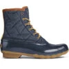 Sperry Top-Sider Men's Saltwater Nylon Duck Boot Navy -Sperry Top-Sider Sales STS23072 000
