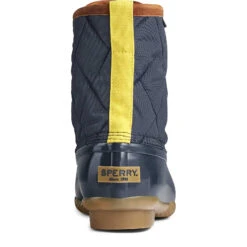 Sperry Top-Sider Men's Saltwater Nylon Duck Boot Navy -Sperry Top-Sider Sales STS23072 90