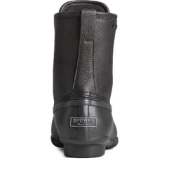 Sperry Top-Sider Men's Saltwater Duck Boot Black/Black -Sperry Top-Sider Sales STS23078 90