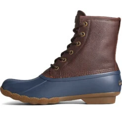 Sperry Top-Sider Men's Saltwater Duck Boot Brown/Navy -Sperry Top-Sider Sales STS23079 180