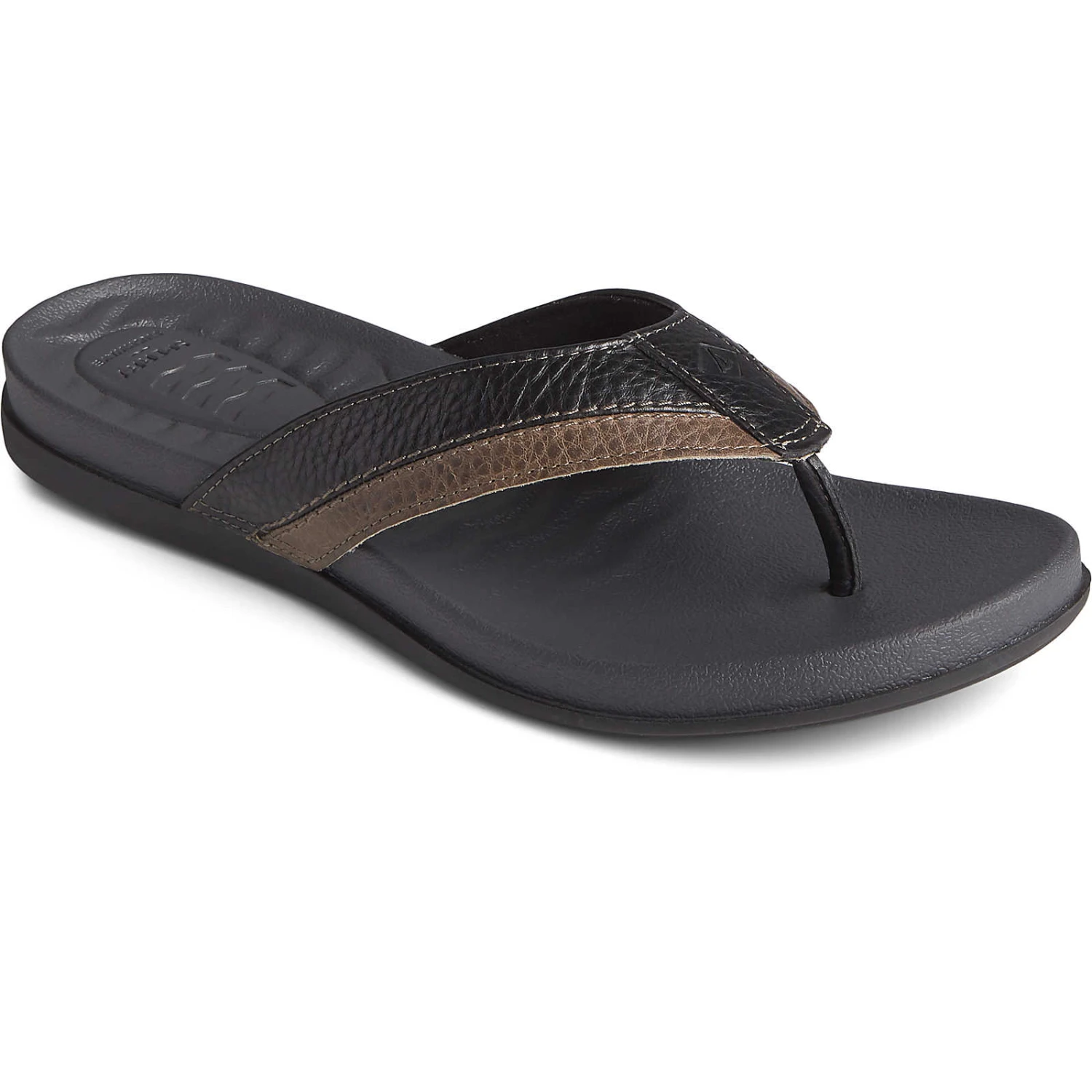 Sperry Top-Sider Men's PLUSHWAVE™ Dock Flip Flop Black 4 Sperry Top-Sider Men's PLUSHWAVE™ Dock Flip Flop Black - Image 2