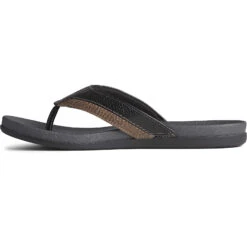 Sperry Top-Sider Men's PLUSHWAVE™ Dock Flip Flop Black 11 Sperry Top-Sider Men's PLUSHWAVE™ Dock Flip Flop Black -Sperry Top-Sider Sales STS23331 180