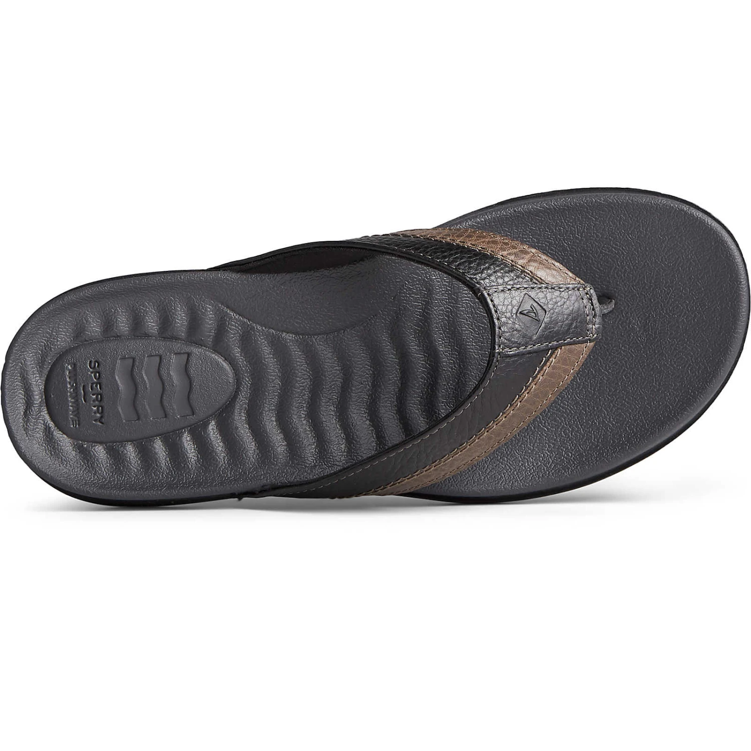 Sperry Top-Sider Men's PLUSHWAVE™ Dock Flip Flop Black 7 Sperry Top-Sider Men's PLUSHWAVE™ Dock Flip Flop Black - Image 5