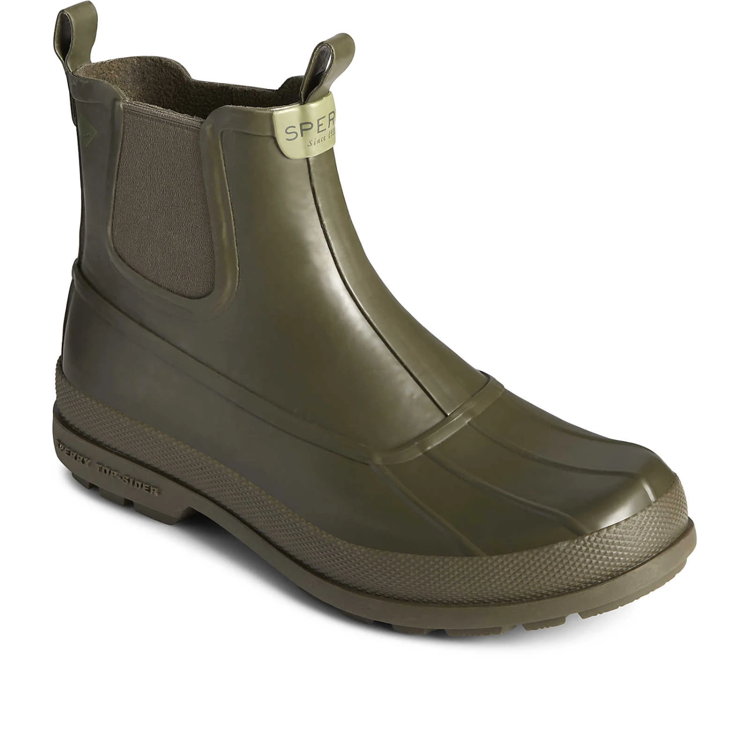 Sperry Top-Sider Men's Cold Bay Rubber Waterproof Chelsea Boot Olive 4 Sperry Top-Sider Men's Cold Bay Rubber Waterproof Chelsea Boot Olive - Image 2