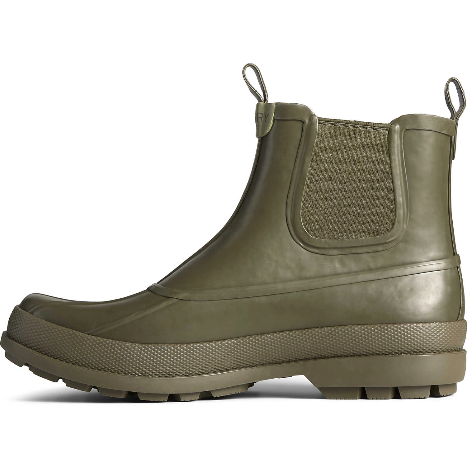 Sperry Top-Sider Men's Cold Bay Rubber Waterproof Chelsea Boot Olive 6 Sperry Top-Sider Men's Cold Bay Rubber Waterproof Chelsea Boot Olive - Image 4