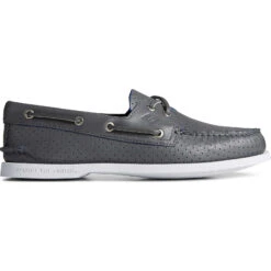 Sperry Top-Sider Men's Authentic Original™ Perforated Boat Shoe Grey
