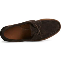 Sperry Top-Sider Men's Sperry X Sunspel Authentic Original™ Suede Boat Shoe Ameretto -Sperry Top-Sider Sales STS24218 TOP