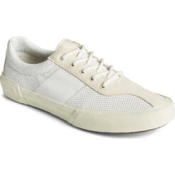 Sperry Top-Sider Men's SeaCycled™ Soletide Racy Sneaker White/Cream -Sperry Top-Sider Sales STS24236