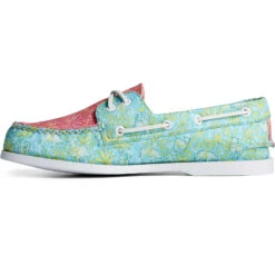 Sperry Top-Sider Men's Sperry X Brooks Brothers Authentic Original™ Boat Shoe Pink Multi -Sperry Top-Sider Sales STS24329 180