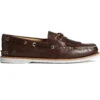 Sperry Top-Sider Men's Sperry X Brooks Brothers Authentic Original™ Kiltie Boat Shoe Classic Brown