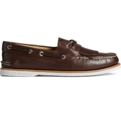 Sperry Top-Sider Men's Sperry X Brooks Brothers Authentic Original™ Kiltie Boat Shoe Classic Brown