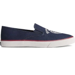 Best Seller 1 Sperry Top-Sider Women's Sperry X Brooks Brothers Slip On Sneaker Navy
