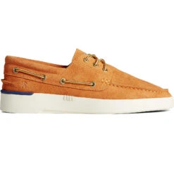 Sperry Top-Sider Men's Sperry X Brooks Brothers Authentic Original™ 3-Eye Cup Boat Shoe Orange