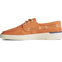 Sperry Top-Sider Men's Sperry X Brooks Brothers Authentic Original™ 3-Eye Cup Boat Shoe Orange -Sperry Top-Sider Sales STS24347 180
