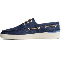 Sperry Top-Sider Men's Sperry X Brooks Brothers Authentic Original™ 3-Eye Cup Boat Shoe Navy -Sperry Top-Sider Sales STS24348 180