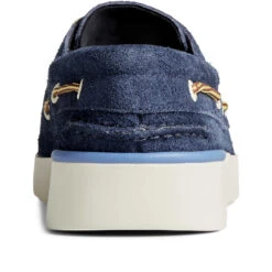Sperry Top-Sider Men's Sperry X Brooks Brothers Authentic Original™ 3-Eye Cup Boat Shoe Navy -Sperry Top-Sider Sales STS24348 90