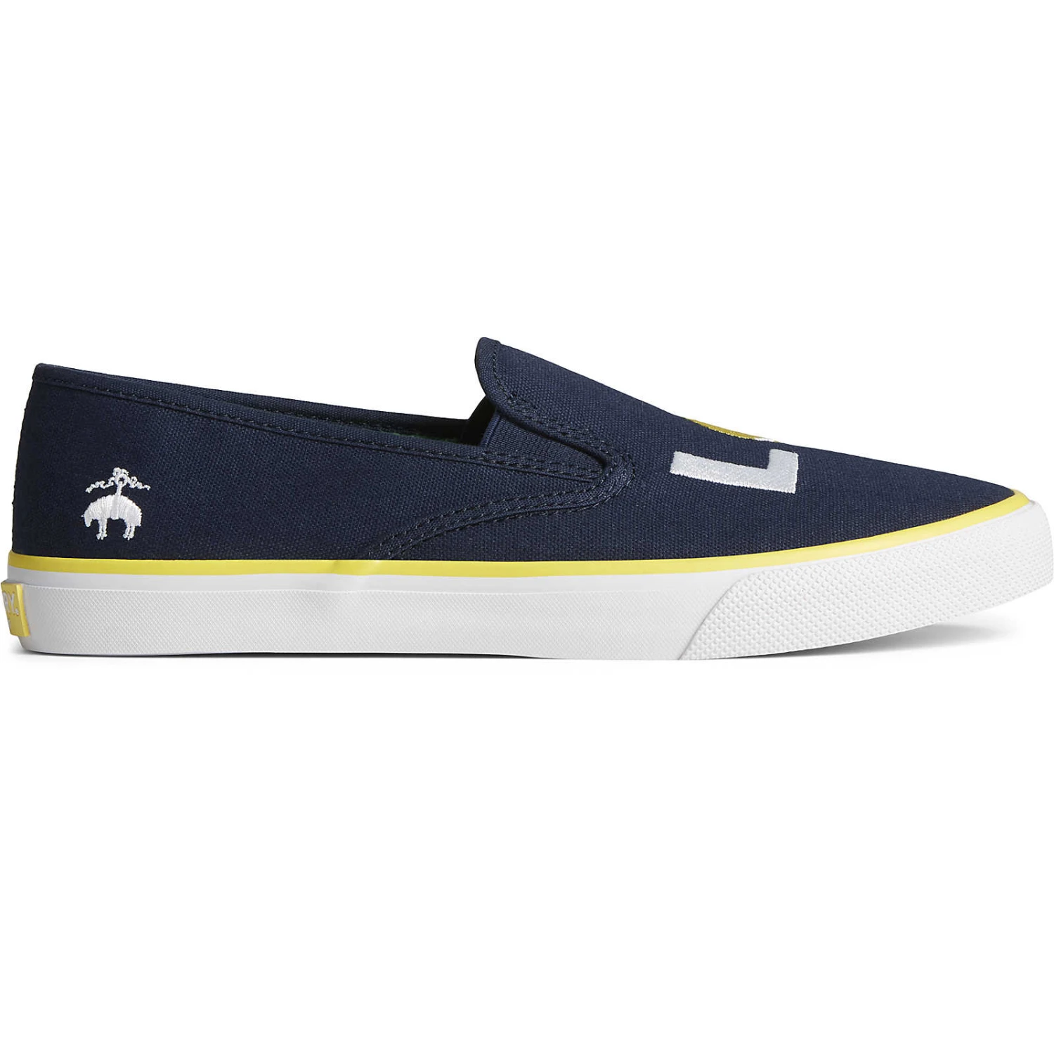 Sperry Top-Sider Men's Sperry X Brooks Brothers Slip On Sneaker Navy 3 Sperry Top-Sider Men's Sperry X Brooks Brothers Slip On Sneaker Navy