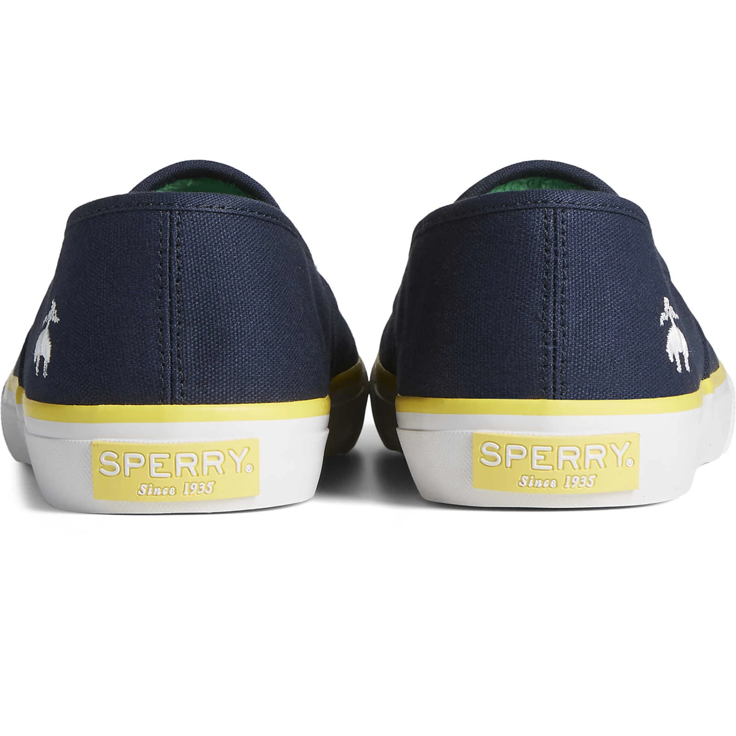 Sperry Top-Sider Men's Sperry X Brooks Brothers Slip On Sneaker Navy 5 Sperry Top-Sider Men's Sperry X Brooks Brothers Slip On Sneaker Navy - Image 3
