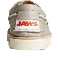 Sperry Top-Sider Men's Sperry X JAWS Authentic Original™ 3-Eye Boat Shoe Grey -Sperry Top-Sider Sales STS24381 90