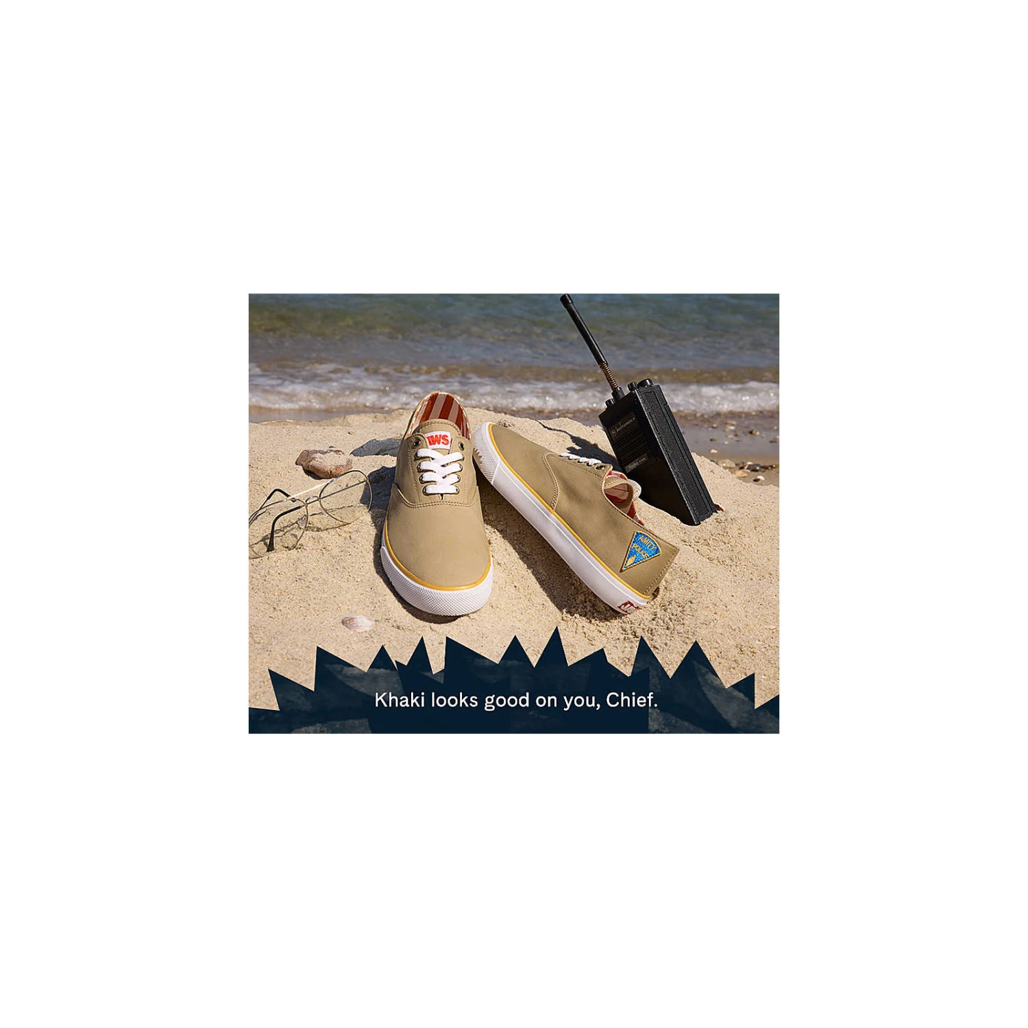 Sperry Top-Sider Men's Sperry X JAWS Cloud CVO Chief Sneaker Khaki 6 Sperry Top-Sider Men's Sperry X JAWS Cloud CVO Chief Sneaker Khaki - Image 4