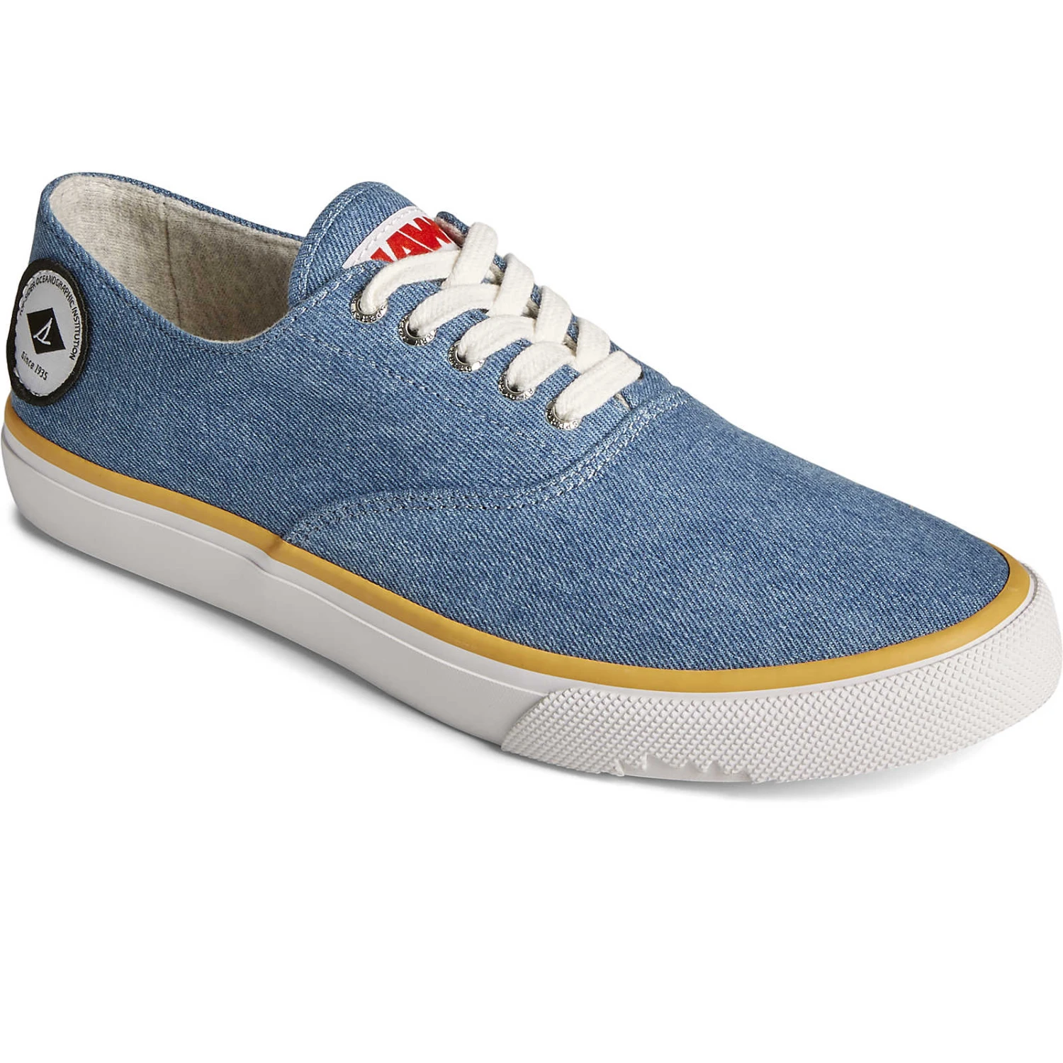 Sperry Top-Sider Men's Sperry X JAWS Cloud CVO Hooper Sneaker Denim 5 Sperry Top-Sider Men's Sperry X JAWS Cloud CVO Hooper Sneaker Denim - Image 3