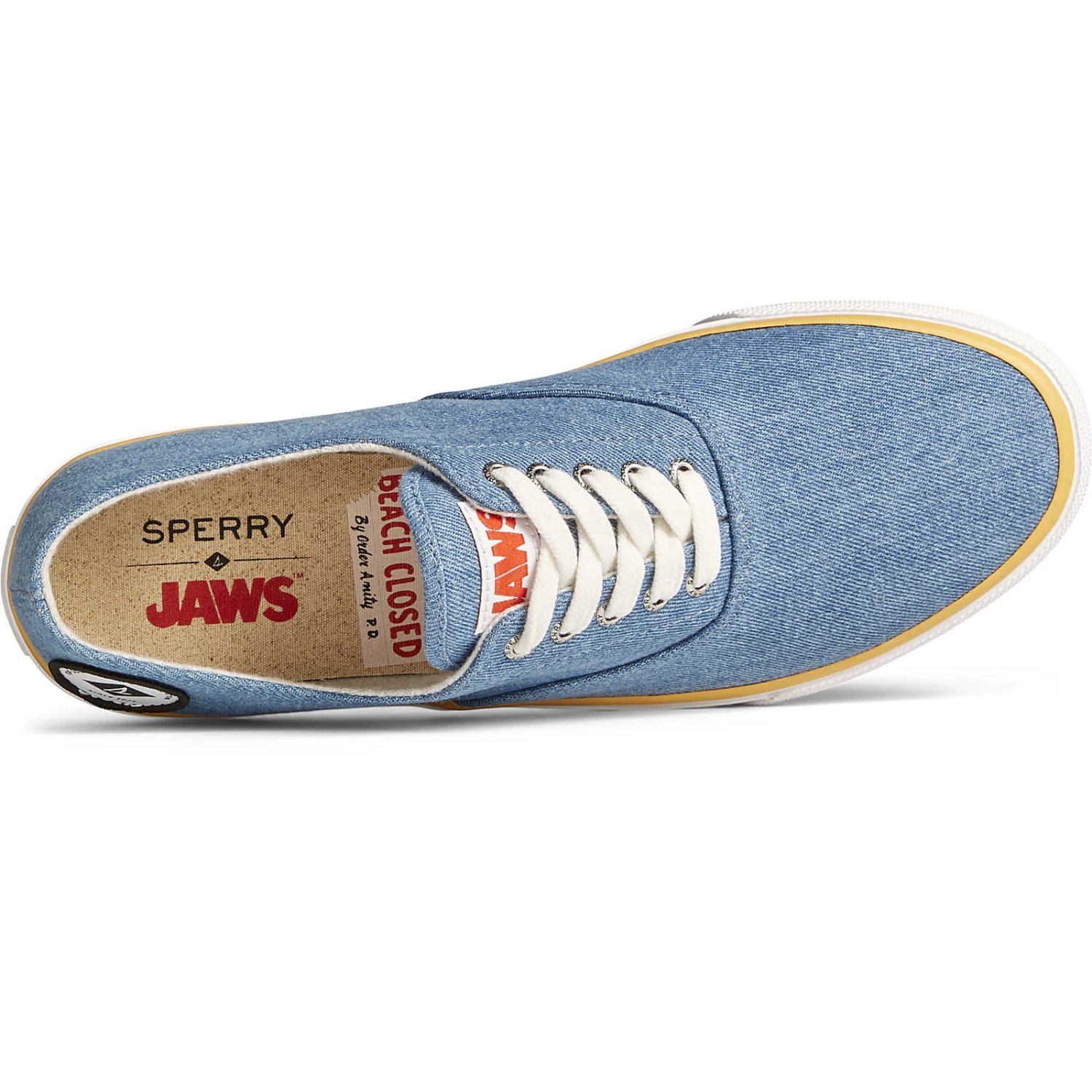 Sperry Top-Sider Men's Sperry X JAWS Cloud CVO Hooper Sneaker Denim 9 Sperry Top-Sider Men's Sperry X JAWS Cloud CVO Hooper Sneaker Denim - Image 7