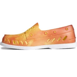 Sperry Top-Sider Men's Sperry X JAWS Authentic Original™ Float Boat Shoe Orange Multi -Sperry Top-Sider Sales STS24445 180