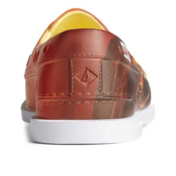 Sperry Top-Sider Men's Sperry X JAWS Authentic Original™ Float Boat Shoe Orange Multi -Sperry Top-Sider Sales STS24445 90