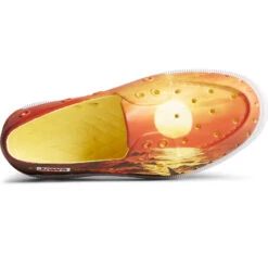 Sperry Top-Sider Men's Sperry X JAWS Authentic Original™ Float Boat Shoe Orange Multi -Sperry Top-Sider Sales STS24445 TOP