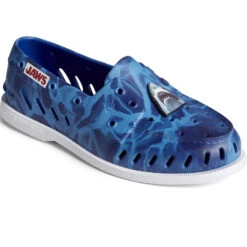 Sperry Top-Sider Men's Sperry X JAWS Authentic Original™ Float Boat Shoe Blue Multi -Sperry Top-Sider Sales STS24446